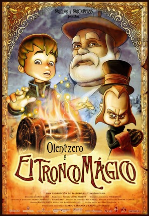Olentzero y el tronco m&aacute;gico - Spanish Movie Poster (thumbnail)