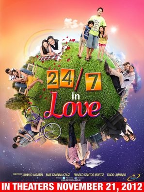 24/7 in Love - Philippine Movie Poster (thumbnail)