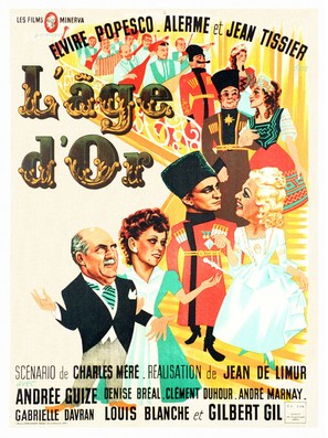 L&#039;&acirc;ge d&#039;or - French Movie Poster (thumbnail)