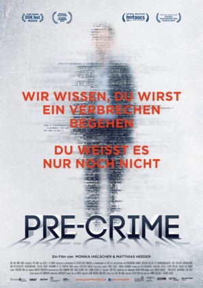 Pre-Crime - German Movie Poster (thumbnail)