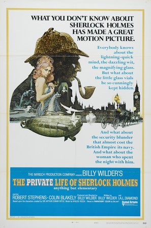 The Private Life of Sherlock Holmes - Movie Poster (thumbnail)