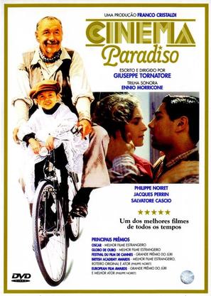 Nuovo cinema Paradiso - Brazilian DVD movie cover (thumbnail)