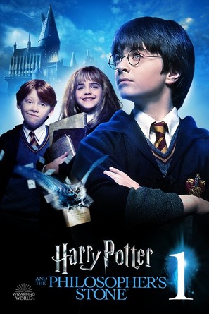 Harry Potter and the Philosopher&#039;s Stone - British Movie Cover (thumbnail)