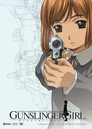 &quot;Gunslinger Girl&quot; - DVD movie cover (thumbnail)