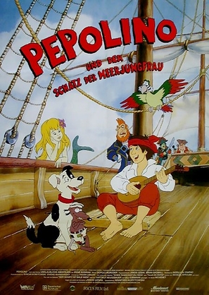 Pepolino und der Schatz der Meerjungfrau - German Movie Poster (thumbnail)