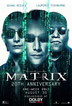 The Matrix - Re-release movie poster (thumbnail)