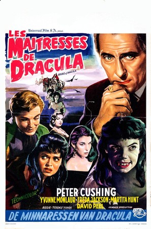 The Brides of Dracula - Belgian Movie Poster (thumbnail)