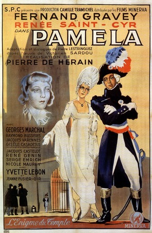 Pam&egrave;la - French Movie Poster (thumbnail)