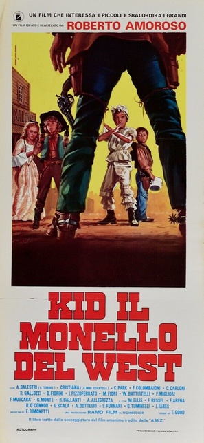 Kid il monello del west - Italian Movie Poster (thumbnail)