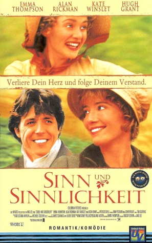 Sense and Sensibility - German Movie Cover (thumbnail)