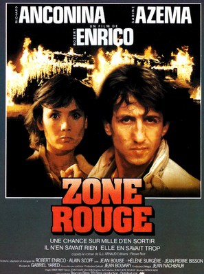 Zone rouge - French Movie Poster (thumbnail)