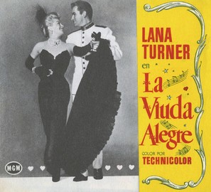 The Merry Widow - Spanish Movie Poster (thumbnail)