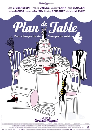 Plan de table - French Movie Poster (thumbnail)