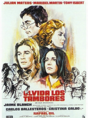 Olvida los tambores - Spanish Movie Poster (thumbnail)
