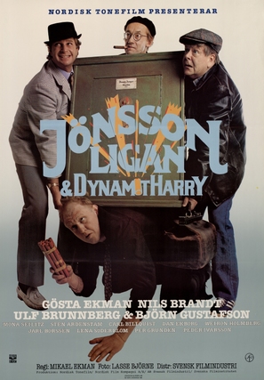 J&ouml;nssonligan &amp; DynamitHarry - Swedish Movie Poster (thumbnail)