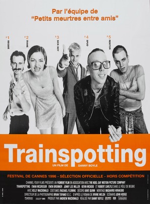 Trainspotting - French Movie Poster (thumbnail)