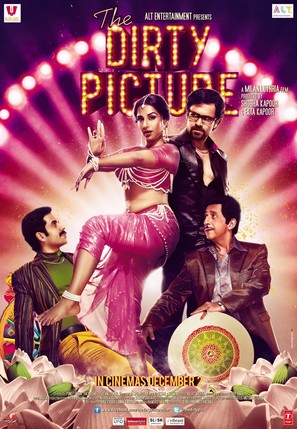 The Dirty Picture - Indian Movie Poster (thumbnail)