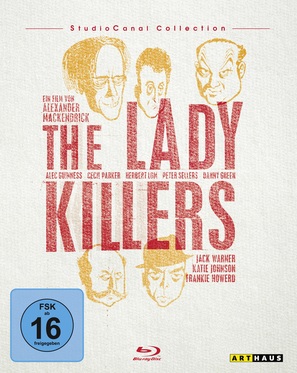 The Ladykillers - German Blu-Ray movie cover (thumbnail)