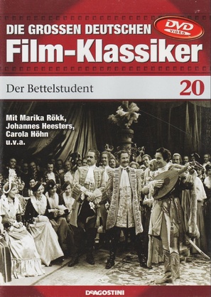 Der Bettelstudent - German DVD movie cover (thumbnail)