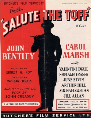 Salute the Toff - British Movie Poster (thumbnail)