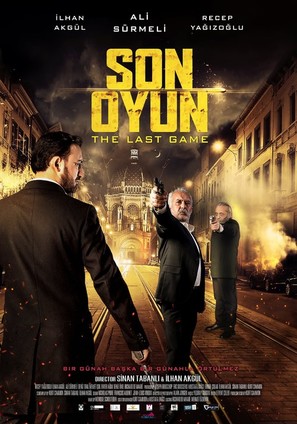 Son Oyun - Turkish Movie Poster (thumbnail)