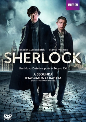 &quot;Sherlock&quot; - Brazilian DVD movie cover (thumbnail)