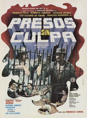 Presos sin culpa - Mexican Movie Poster (thumbnail)