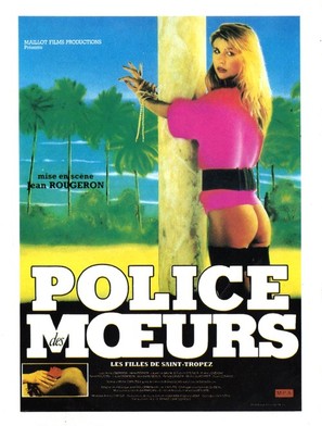 Police des moeurs: Les filles de Saint Tropez - French Movie Poster (thumbnail)