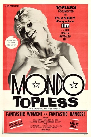Mondo Topless - Movie Poster (thumbnail)