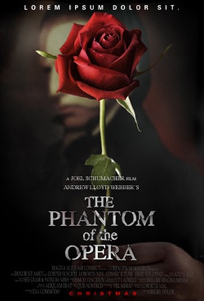 The Phantom Of The Opera - Concept movie poster (thumbnail)