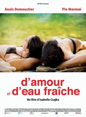 D&#039;amour et d&#039;eau fra&icirc;che - French Movie Poster (thumbnail)