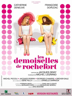 Les demoiselles de Rochefort - French Movie Poster (thumbnail)