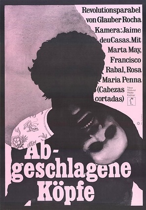 Cabezas cortadas - German Movie Poster (thumbnail)