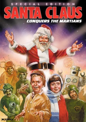 Santa Claus Conquers the Martians - DVD movie cover (thumbnail)