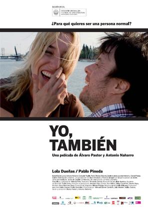 Yo, tambi&eacute;n - Spanish Movie Poster (thumbnail)