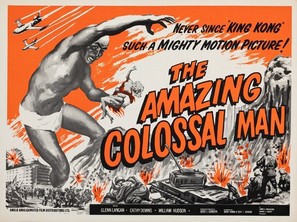 The Amazing Colossal Man - British Movie Poster (thumbnail)