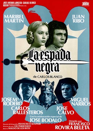 La espada negra - Spanish Movie Poster (thumbnail)