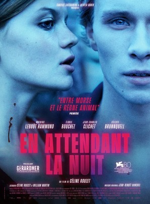 En attendant la nuit - French Movie Poster (thumbnail)