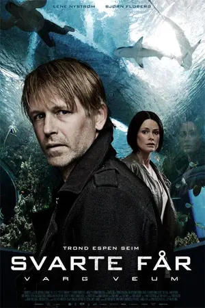 Varg Veum - Svarte f&aring;r - Norwegian Movie Poster (thumbnail)