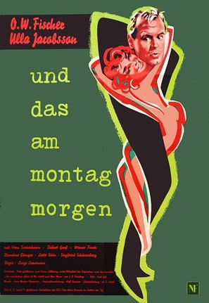 Und das am Montagmorgen - German Movie Poster (thumbnail)