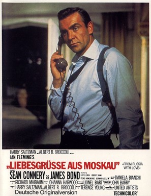 From Russia with Love - German Movie Poster (thumbnail)