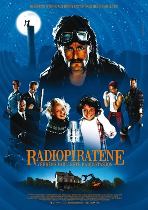Radiopiratene - Danish Movie Poster (thumbnail)