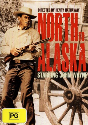 North to Alaska - Australian DVD movie cover (thumbnail)