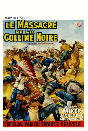 Gold, Glory and Custer - Belgian Movie Poster (thumbnail)