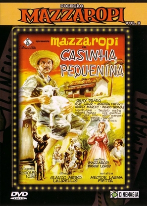 Casinha Pequenina - Brazilian DVD movie cover (thumbnail)