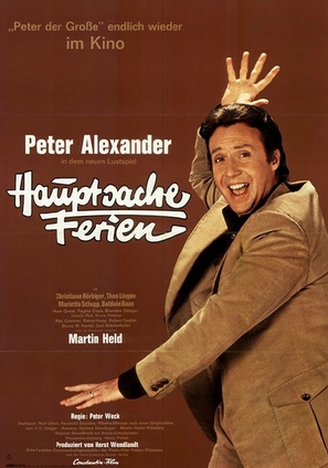 Hauptsache Ferien - German Movie Poster (thumbnail)