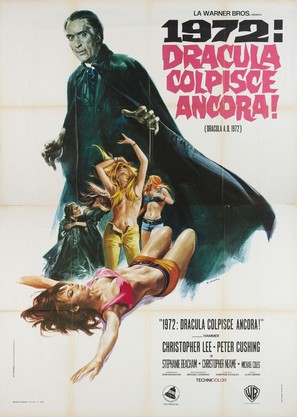 Dracula A.D. 1972 - Italian Movie Poster (thumbnail)