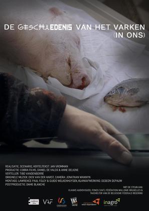 De geschiedenis van het varken (in ons) - Belgian Movie Poster (thumbnail)