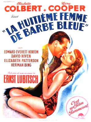 Bluebeard&#039;s Eighth Wife - French Movie Poster (thumbnail)