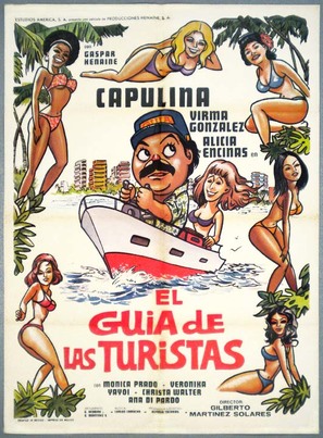 El gu&iacute;a de las turistas - Mexican Movie Poster (thumbnail)